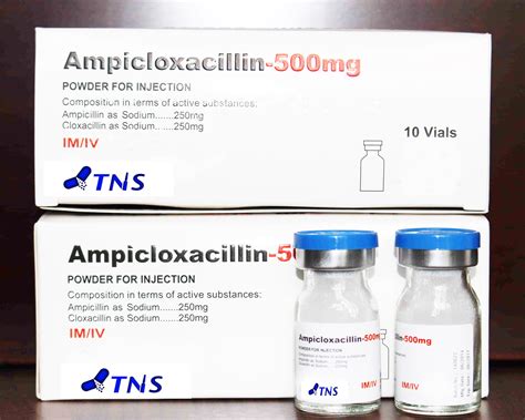 Ampicillin Cloxacillin For Injection Tenas