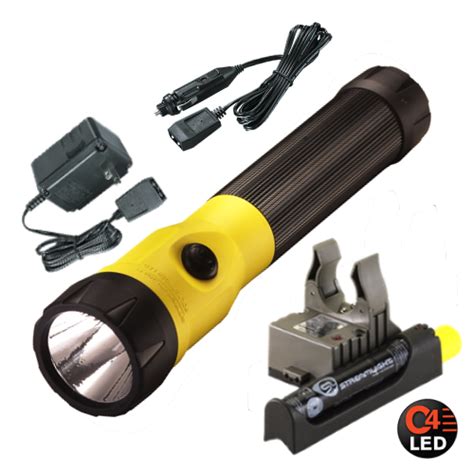 Streamlight Polystinger Led Yellow Ac Dc Piggyback Fast