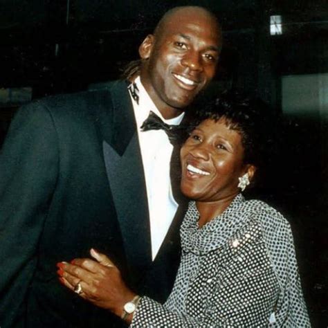 Michael Jordan with mother Deloris Peoples | Celebrities InfoSeeMedia