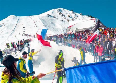 SKI Parterre de champions pour le plus long slalom du monde à La