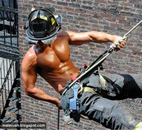 Love Rope Work Hot Firefighters Fireman Hot Firemen