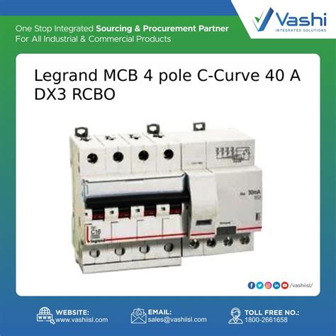 Legrand Mcb Pole C Curve A Dx Rcbo At Rs Piece Legrand