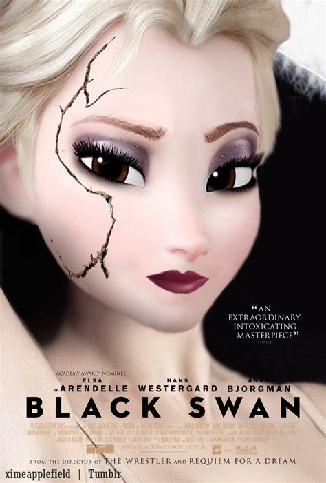 Elsa Black Swan Poster By Ximen Ale On Deviantart