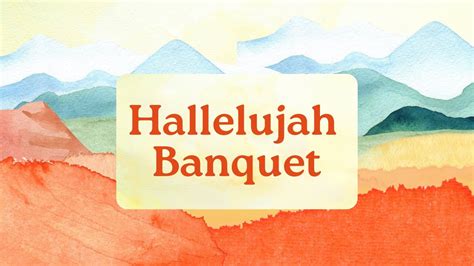 Hallelujah Banquet Part Philadelphia Youtube