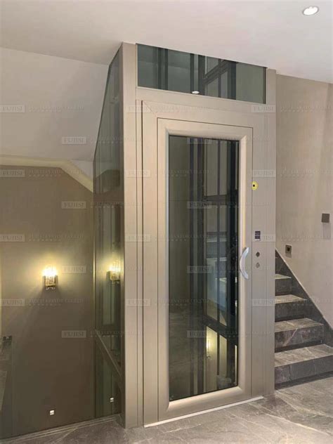 News Gold And Rose Gold Sliding Glass Doors Elevator