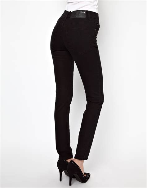 Asos Cheap Monday Tight Skinny Jeans In Black Newblack Lyst