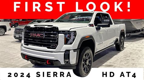 New 2024 Gmc Sierra 2500hd At4 Duramax Youtube