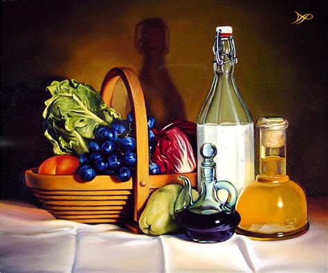 Still Life In Oil Painting By Patrick Anthony Pierson