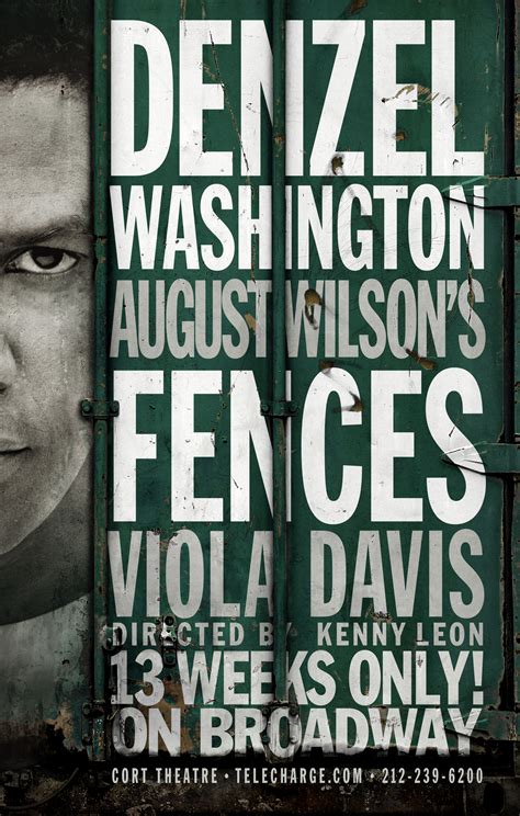 Fences (#2 of 2): Mega Sized Movie Poster Image - IMP Awards