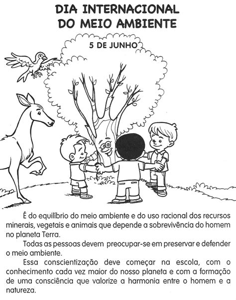 Dia Mundial Do Meio Ambiente 05 De Junho Atividades Almanaque Dos