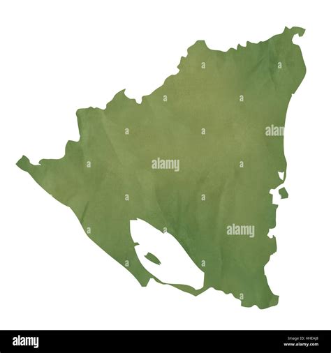 Mapa geografico de nicaragua fotografías e imágenes de alta resolución