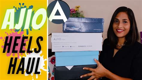 Budget Ajio Haul Ajio Stilettos Haul Under Rs Ajio Try On