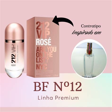 BF12 212 VIP Rosé Inspiração Olfativa Bebel Fragrance