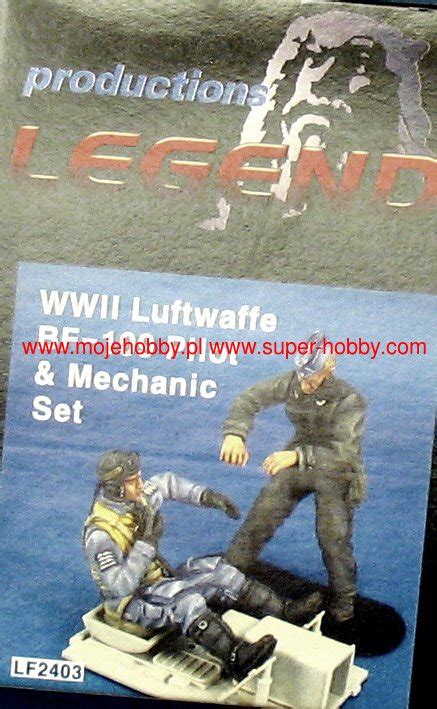 WWII Luftwaffe BF 109 Pilot Mechanic Set Legend LF2403