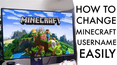 How To Change Minecraft Username YouTube