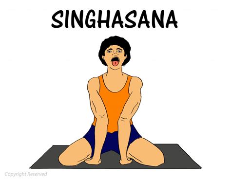 Simhasana Benefits Steps Precautions Contraindications