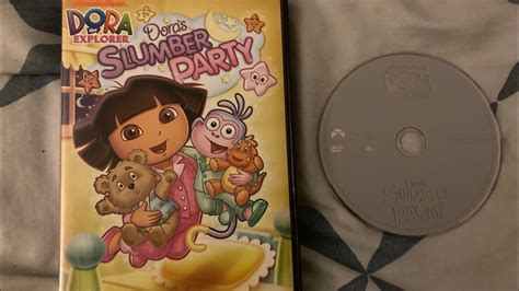 Opening To Dora The Explorer Doras Slumber Party Dvd Youtube