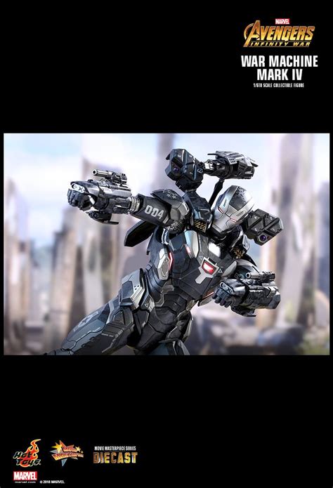 Avengers Infinity War War Machine Mark IV 1 6 Hot Toys