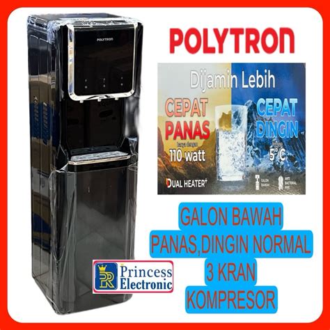 Jual Dispenser Galon Bawah Polytron PWC 615 Kompresor Shopee Indonesia