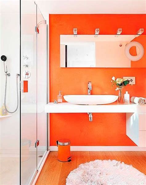 25 Orange Bathroom Decor Ideas That Inspire Shelterness