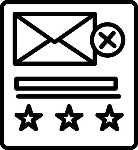 Sending Failed Vector Line Icon 8794244 Vector Art at Vecteezy