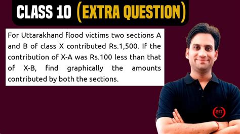 For Uttarakhand Flood Victims Two Sections A And B Of Class X