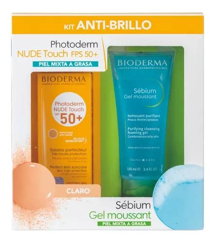 Kit Photoderm Nude Claro Gel Sebium Ml Env O Gratis