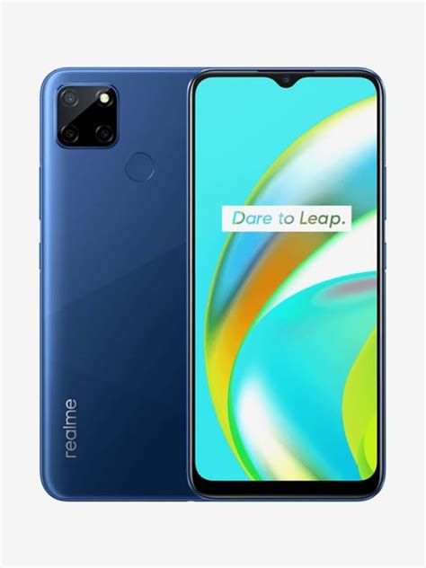 Buy Realme C12 32 Gb Power Blue 3 Gb Ram Dual Sim 4g Online At Best