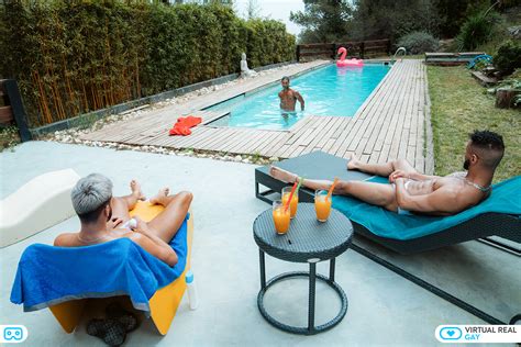 Gay Pool Party VR Porn Video VRPorn