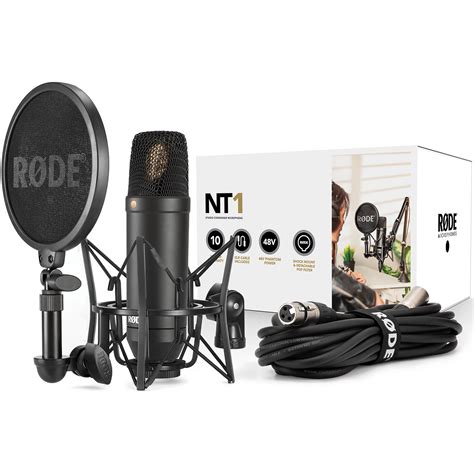 Rode NT 1 KIT 1 Cardioid Condenser Microphone NT 1 KIT