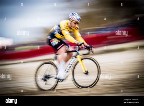 Anvers Belgique D Cembre Le Belge Wout Van Aert Photographi