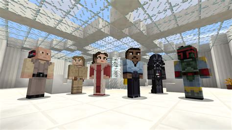 Minecraft Star Wars Dlc Brings Favourite Character Skins To Xbox Version Vg247