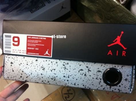 Air Jordan Retro 4 2012 Packaging | Sole Collector