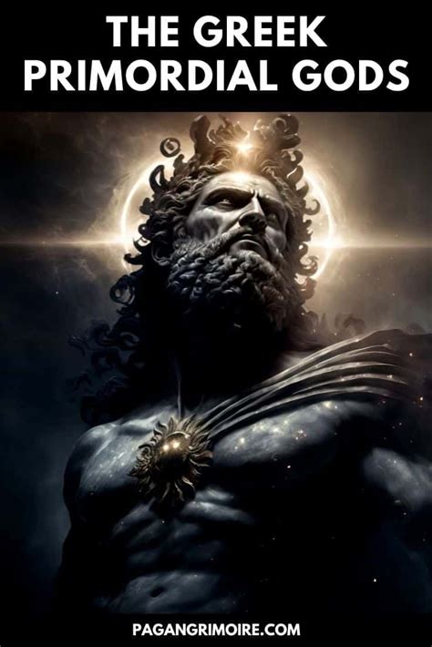 The Mythical Origins: Primordial Gods of Greek Mythology