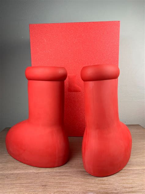 MSCHF Big Red Boot Size 12 Red MSCHF010 Astro Boy BRB Brand New EBay