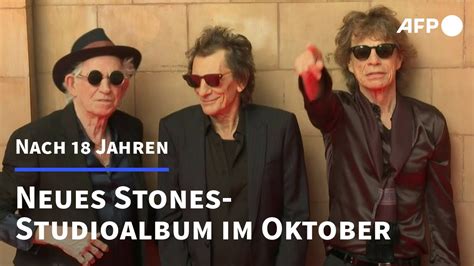 Rolling Stones Bringen Im Oktober Album Mit Neuen Songs Heraus Afp