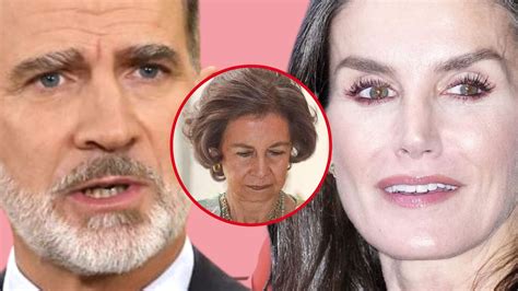 El Feo Gesto De Felipe Y Letizia A La Reina Sof A En El Funeral De Su