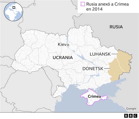 Rusia Y Ucrania Mapas Sobre El Origen De La Crisis