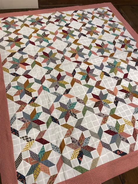 Scrappy Star Quilt Pattern