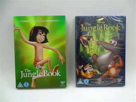 DISNEY THE JUNGLE Book DVD Limited Edition Slip Case New Sealed EUR