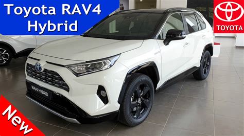 Toyota Rav4 Hybrid White With Black Roof