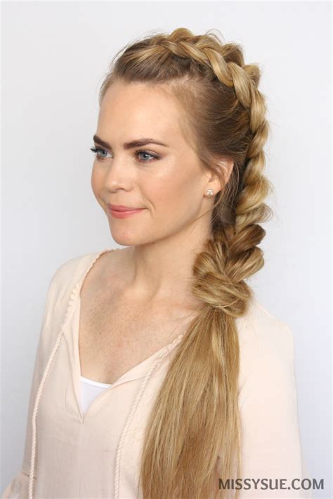 Dutch Mohawk Braid Hairstyles Missy Sue Frisuren Holl Ndischer