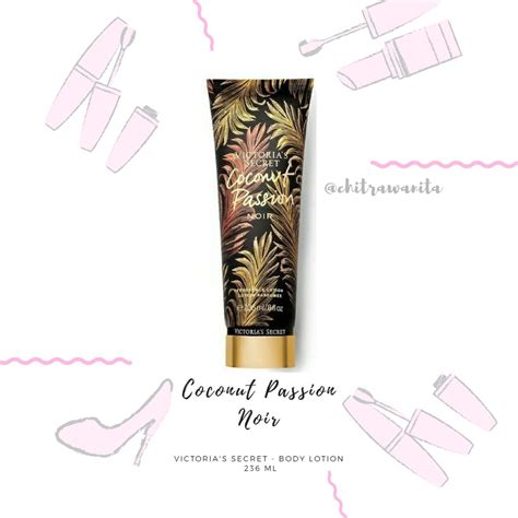 Jual Victoria S Secret Body Lotion Coconut Passion Noir Full Size