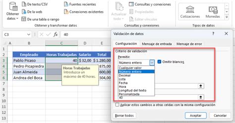 C Mo Cambiar La Validaci N De Datos En Excel Y Google Sheets Automate