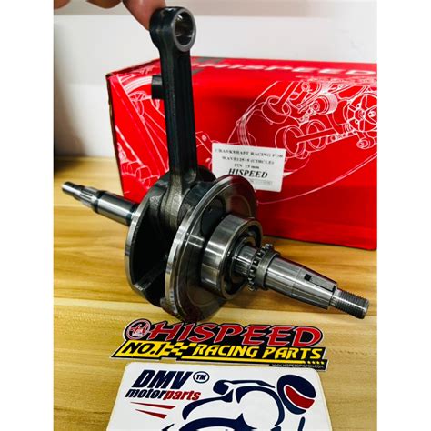 Hispeed Racing Crankshaft Assy Fully Balance 5mm Pin 13 JACK UP For