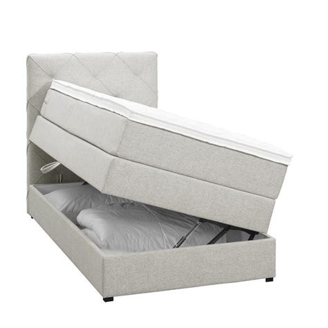 Boxspring Met Opbergruimte Sonderborg Ecru X Cm Leen Bakker