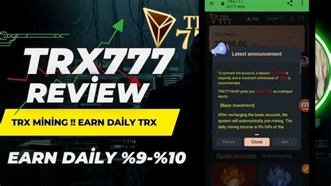 New Trx Earning Website 2023 Trx Platform Withdrawal Proof 2023 L