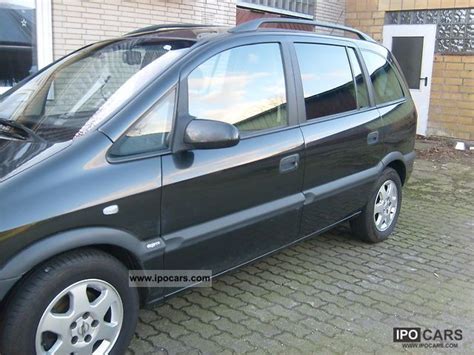 2002 Opel Zafira 20 Dti Elegance Car Photo And Specs