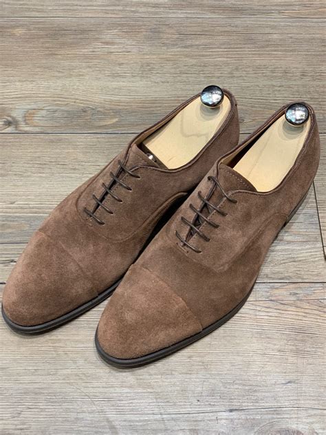 Chaussure Richelieu En Daim Marron Garbo