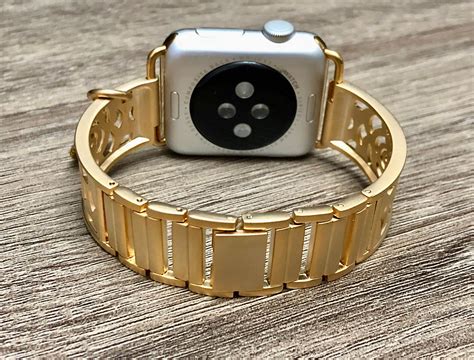 Gold Apple Watch Band 38mm 40mm Women Apple Watch 42mm 44mm Etsy